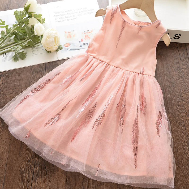 Girls Summer Floral Printed Dress