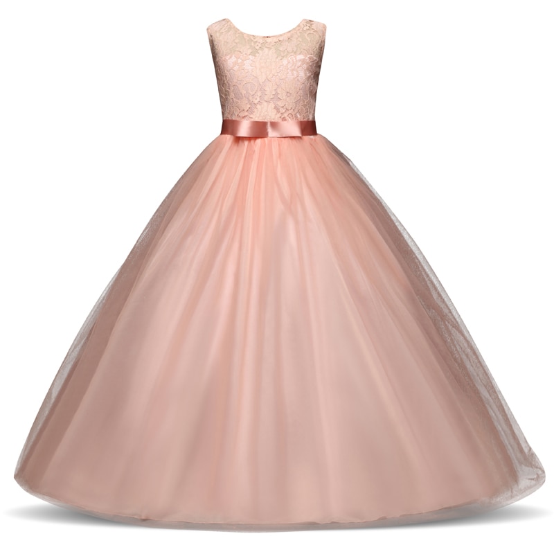 Girls Laced Princess Party Dress