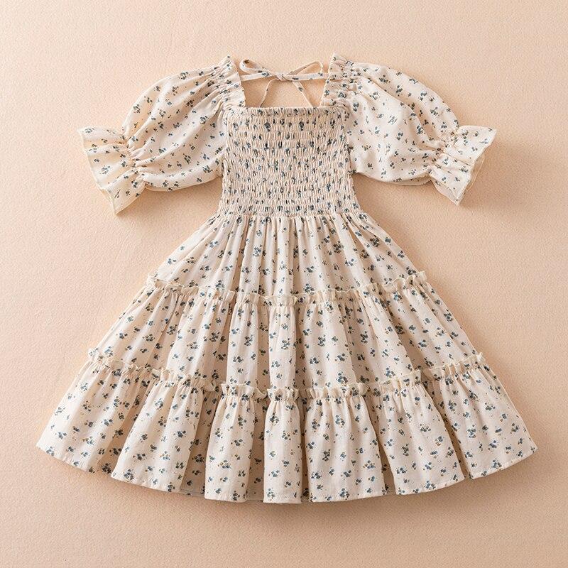 Girls Voile Sequined Dress