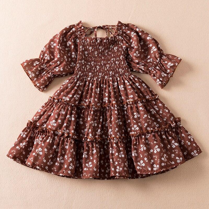 Girls Voile Sequined Dress