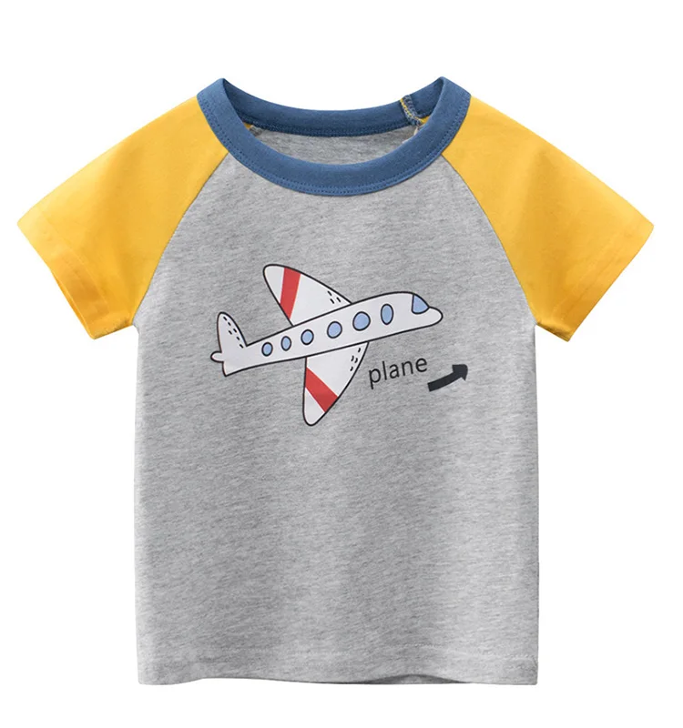 Cartoon Printed T-shirt For Boys