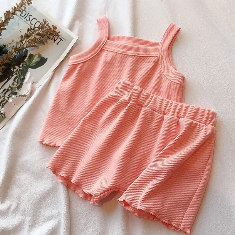 Comfortable Sleeveless Top with Shorts