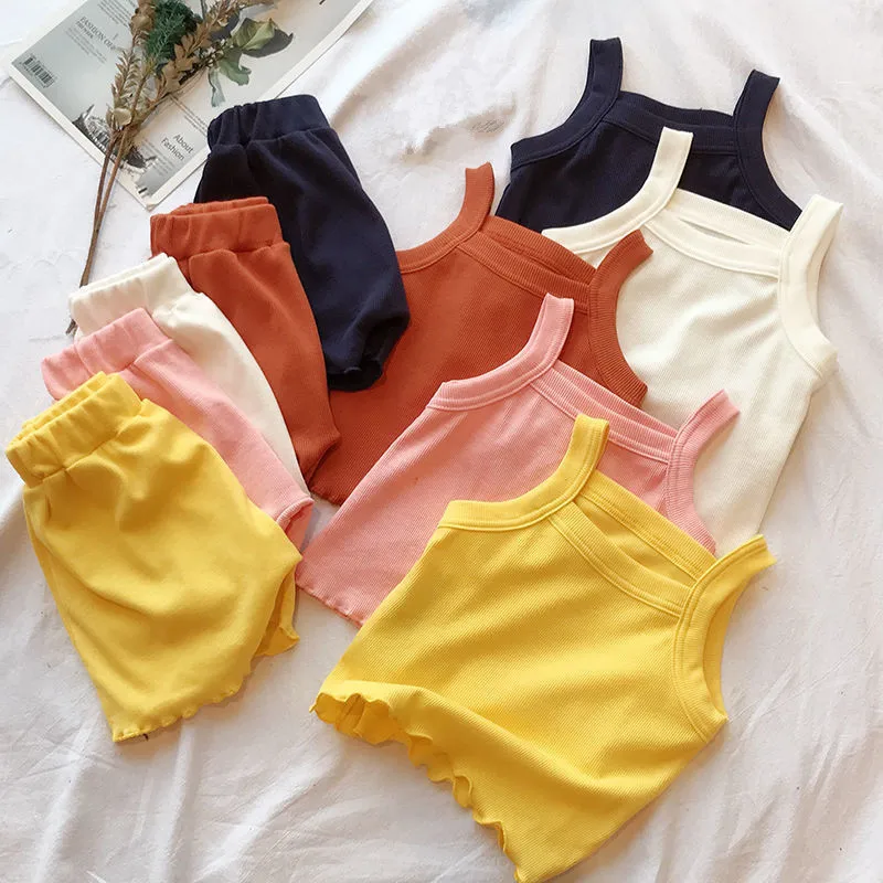 Comfortable Sleeveless Top with Shorts