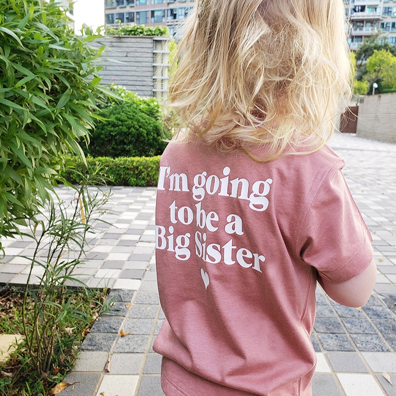 Girl's Fashion T-Shirt with O-Neck