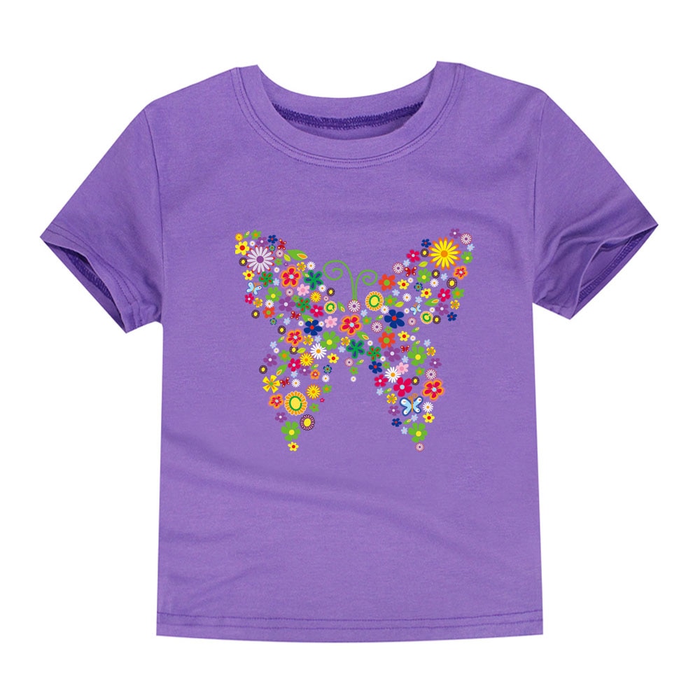 Girls Summer Printed T-Shirt