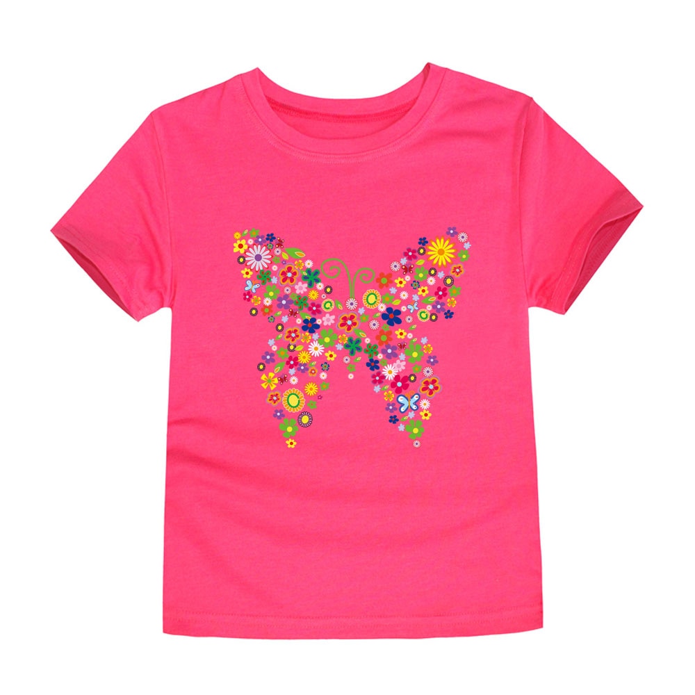 Girls Summer Printed T-Shirt