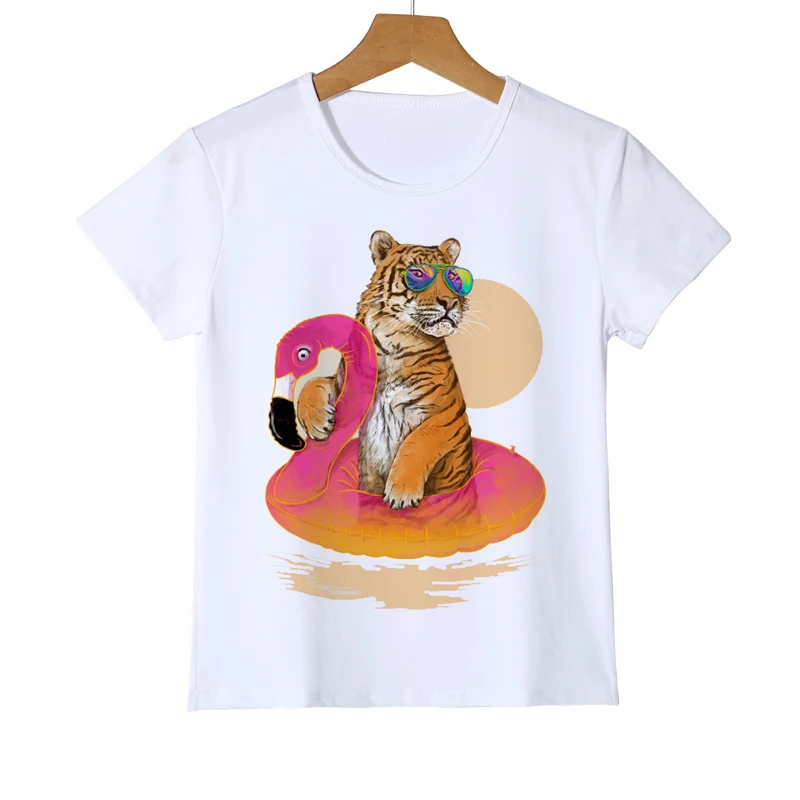 Tiger Printed T-shirt For Kids