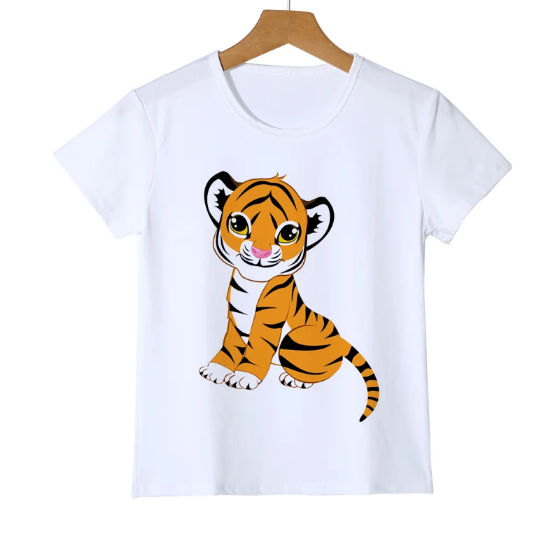 Tiger Printed T-shirt For Kids